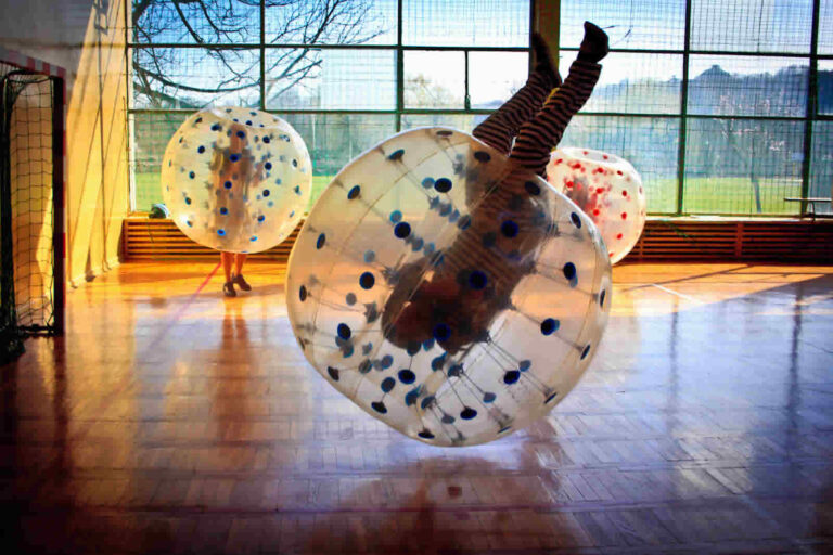 Bumper Ball in a sports hall – Krakow