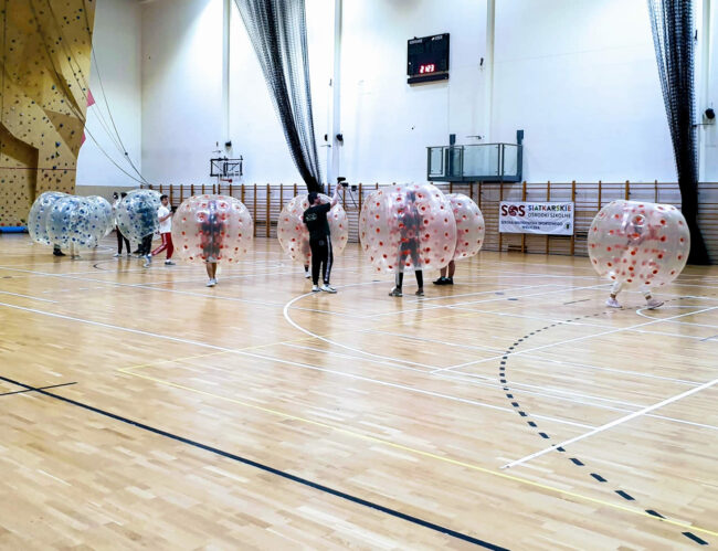Match in giant inflatable balls – Bumper Ball Krakow Match in giant inflatable balls – Bumper Ball Krakow